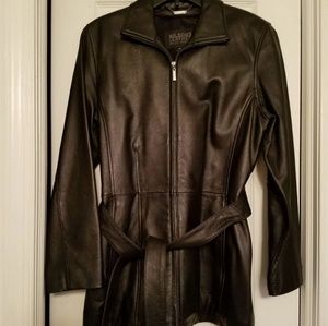 Wilson Black Leather Jacket